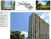 Tablet Screenshot of houstonianestates.com